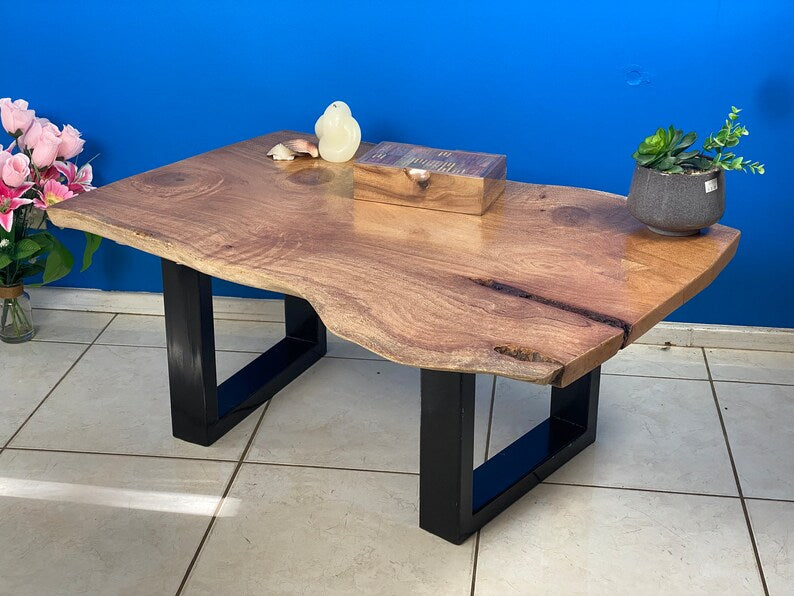 Coffee side table Silky Oak handmade in Australia - Cosy Abode