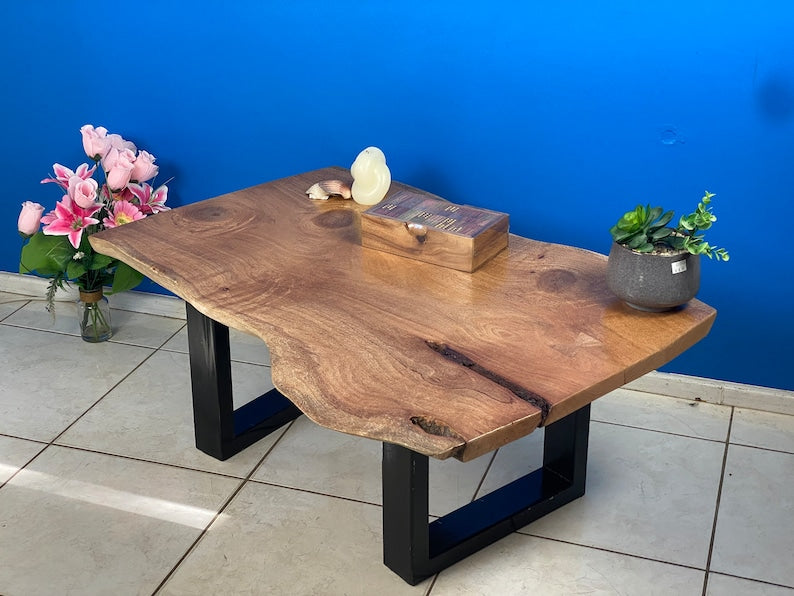 Coffee side table Silky Oak handmade in Australia - Cosy Abode