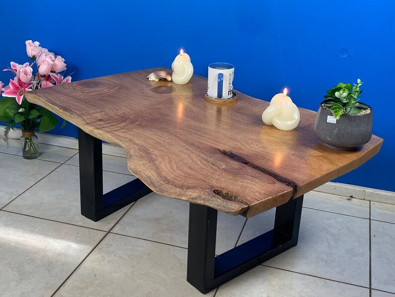 Coffee side table Silky Oak handmade in Australia - Cosy Abode