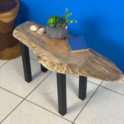 Coffee side table Silky Oak handmade - Cosy Abode