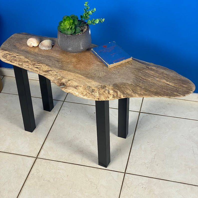 Coffee side table Silky Oak handmade - Cosy Abode