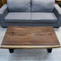 Coffee Table 1.2m (120cm) Hand carved from Acacia tree (Saur Wood)- designed by nature. - Cosy Abode