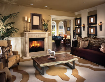 Coffee Table 1.2m (120cm) Hand carved from Acacia tree (Saur Wood)- designed by nature. (table 26) - Cosy Abode