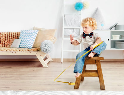 Children's Chair Stool Wooden Lion Theme - Cosy Abode