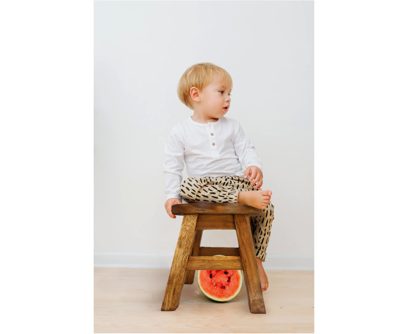 Kids furniture Wooden Stool Puppy Dog Chair Toddlers Step Sitting - Cosy Abode