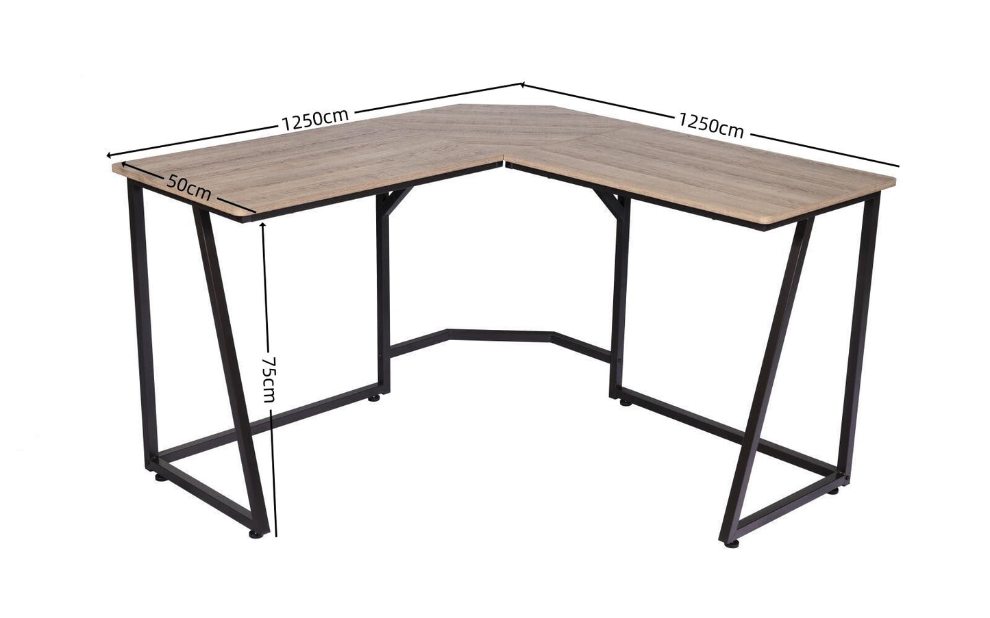 YES4HOMES Corner Computer Desk, Gaming Desk for Laptop, Writing Table, Multipurpose Workstation - Cosy Abode