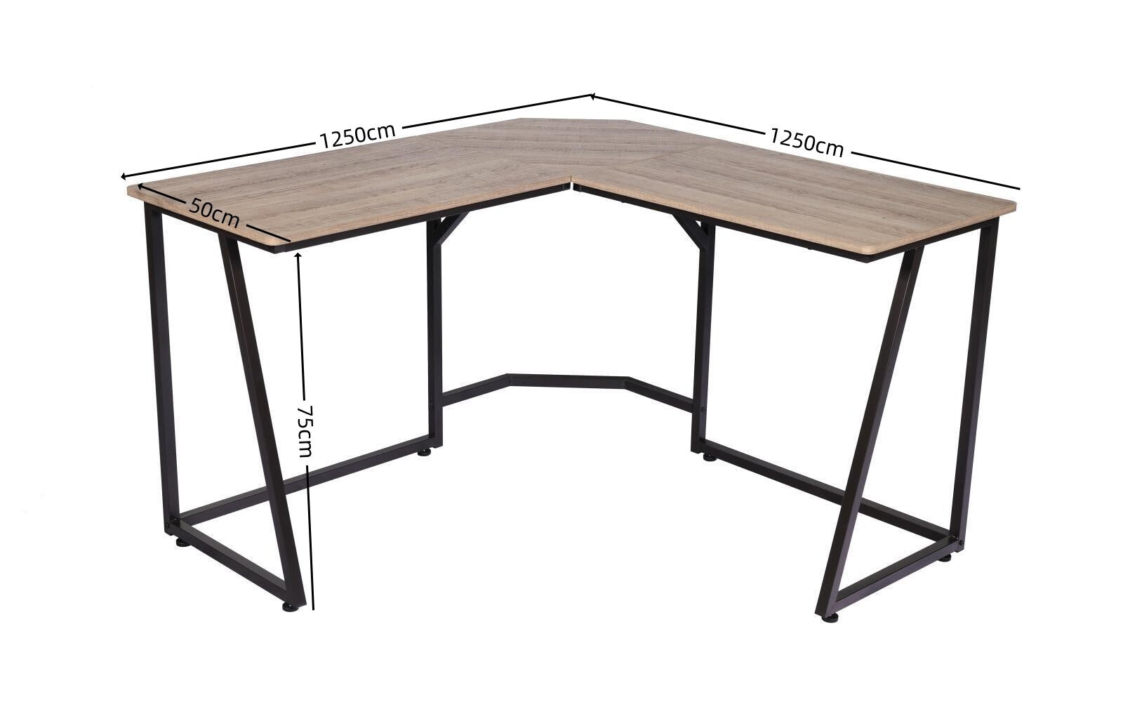 YES4HOMES Corner Computer Desk, Gaming Desk for Laptop, Writing Table, Multipurpose Workstation - Cosy Abode