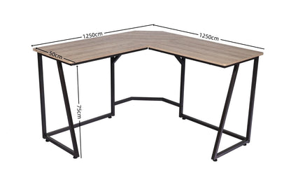 YES4HOMES Corner Computer Desk, Gaming Desk for Laptop, Writing Table, Multipurpose Workstation - Cosy Abode