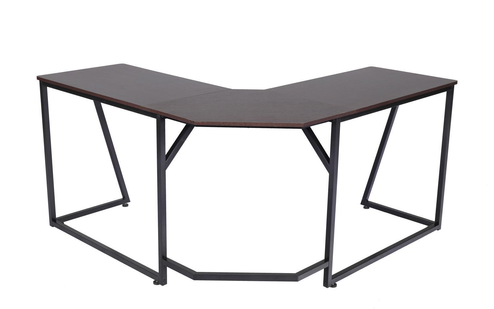 YES4HOMES Corner Computer Desk, Sturdy Home Office Gaming Desk for Laptop, Writing Table, Multipurpose Workstation - Cosy Abode