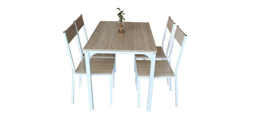 YES4HOMES 5 Piece Kitchen Dining Room Table and Chairs Set Furniture - Cosy Abode