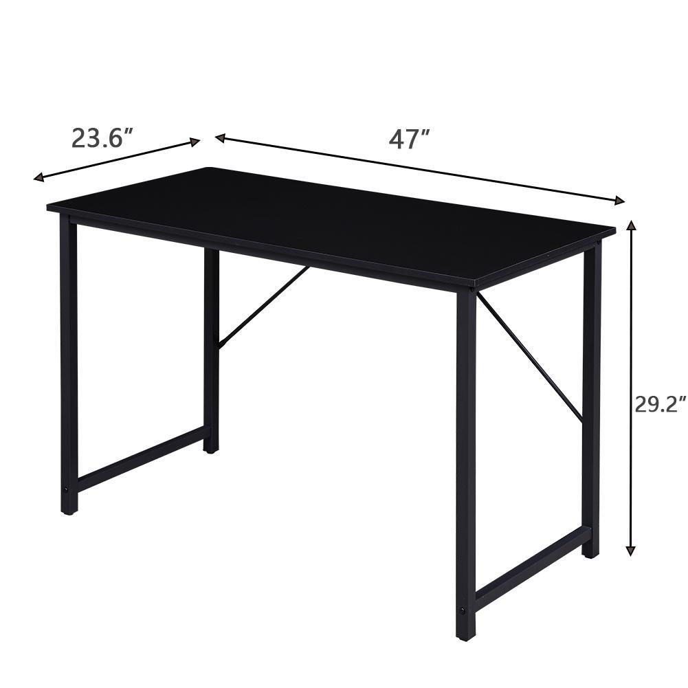YES4HOMES Computer Desk, Sturdy Home Office Desk for Laptop, Modern Simple Style Writing Table, Multipurpose Workstation - Cosy Abode