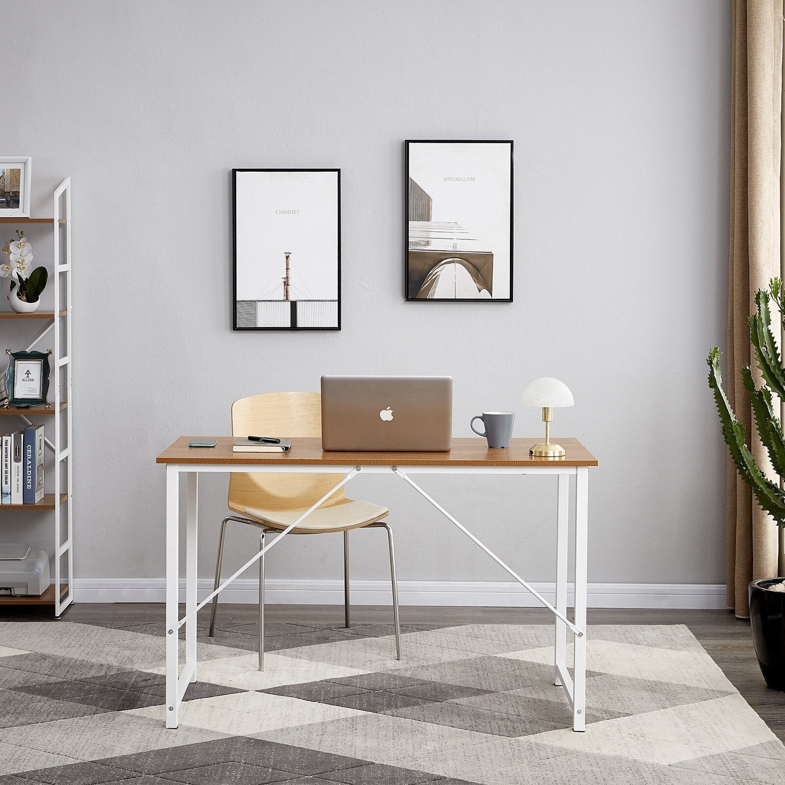 YES4HOMES Computer Desk, Sturdy Home Office Gaming Desk for Laptop, Modern Simple Style Table, Multipurpose Workstation - Cosy Abode