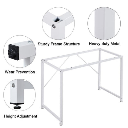 YES4HOMES Computer Desk, Sturdy Home Office Gaming Desk for Laptop, Modern Simple Style Table, Multipurpose Workstation - Cosy Abode