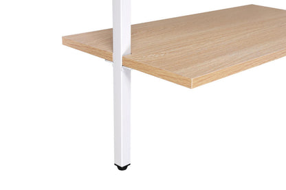 YES4HOMES Industrial Ladder Shelf Wood Wall-Mounted Bookcase Storage Rack Shelves Display - Cosy Abode