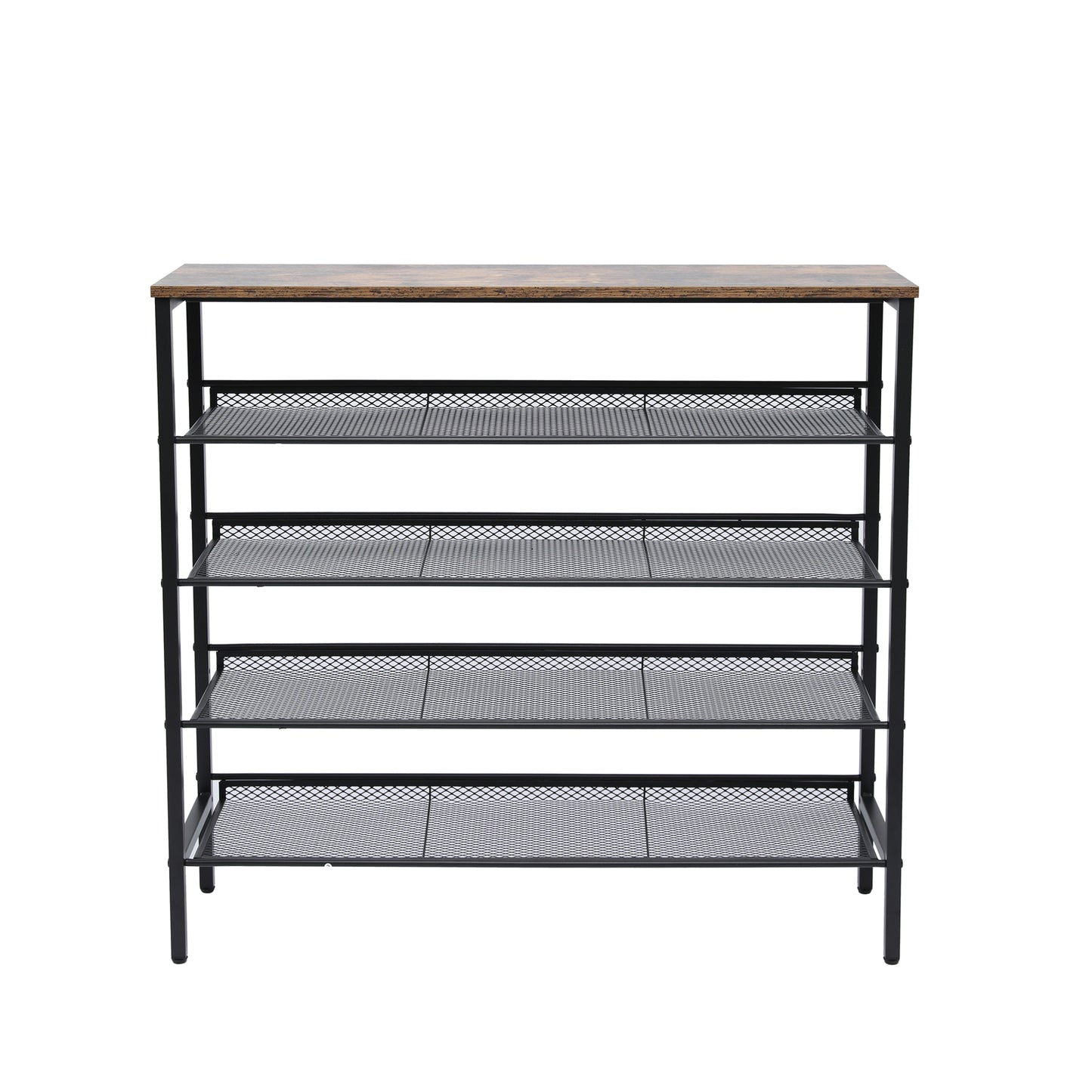 YES4HOMES 5-Tier Large Shoe Rack Shelf Stand Flat & Slant Adjustable Storage Organizer 100 cm - Cosy Abode