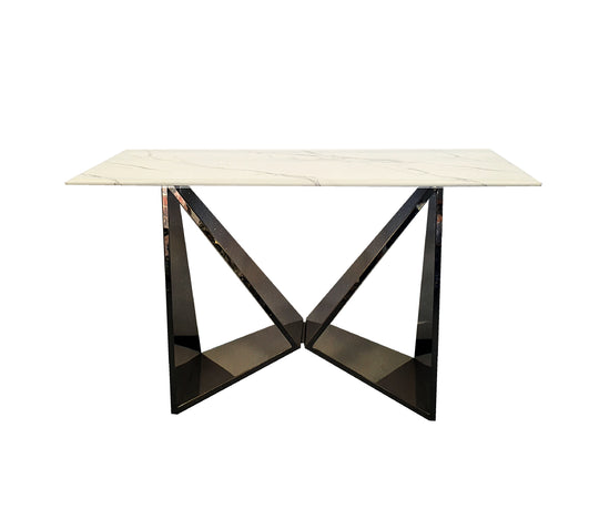 LUXE Black Console Table - Cosy Abode