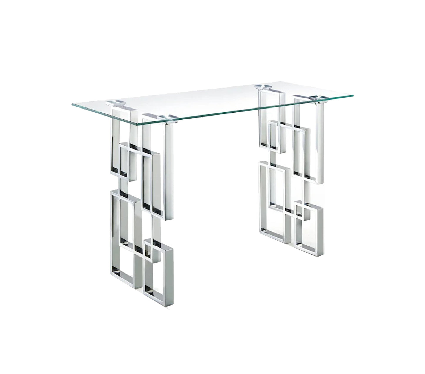 Royale Silver Console Table - Cosy Abode