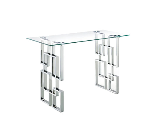 Royale Silver Console Table - Cosy Abode