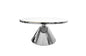 Glam Silver 90cm Coffee Table - White Marble - Cosy Abode