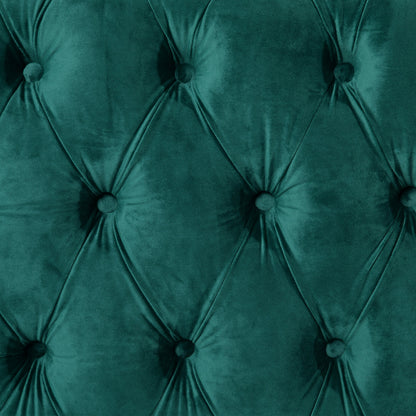 Madeline Range - Green Velvet - Gold Trims - Cosy Abode