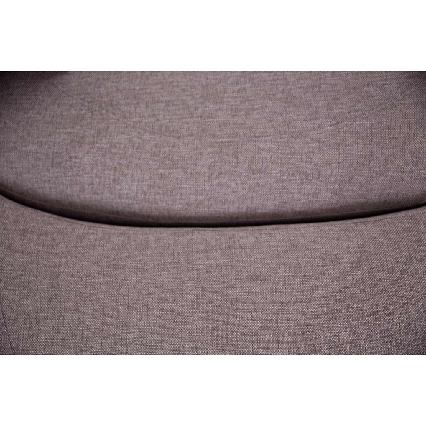 Sunshine Single Sofa Love Chair Fabric Swivel Armchair Ottoman Set - Grey - Cosy Abode