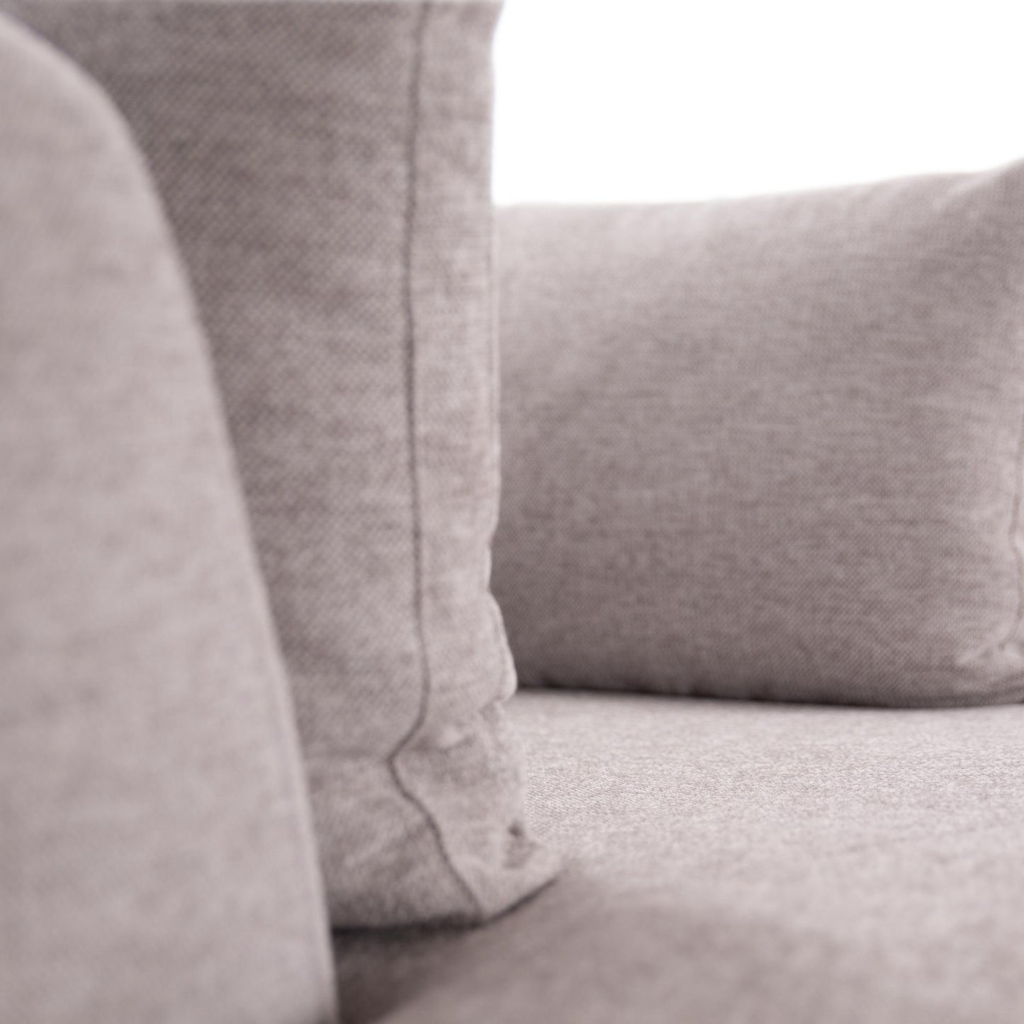 Sunshine Single Sofa Love Chair Fabric Swivel Armchair - Steel - Cosy Abode