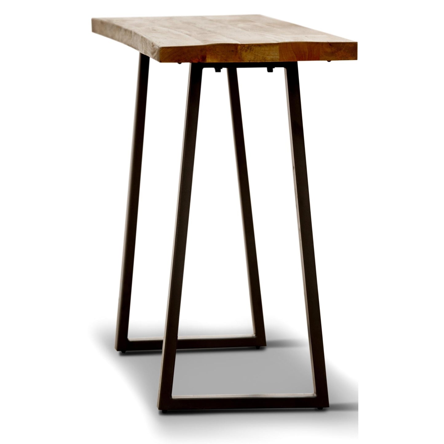 Begonia Console Table 140cm Live Edge Solid Mango Wood Unique Furniture -Natural - Cosy Abode