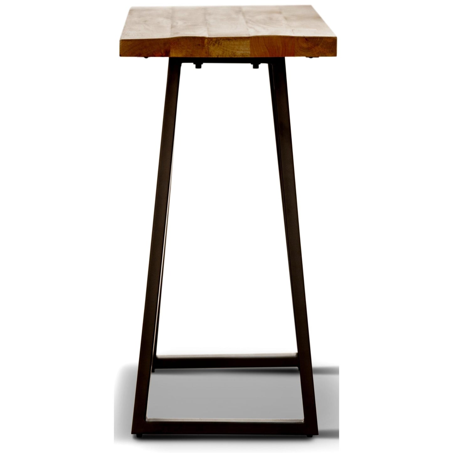 Begonia Console Table 140cm Live Edge Solid Mango Wood Unique Furniture -Natural - Cosy Abode