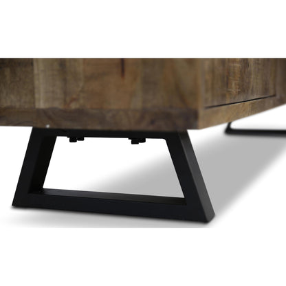Begonia Buffet Sideboard Table 170cm 2 Door 3 Drawer Mango Wood Unique Furniture - Cosy Abode