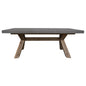 Stony 120cm Coffee Table with Concrete Top - Grey - Cosy Abode
