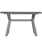 Stony 130cm Hall Entrance Console Table with Concrete Top - Grey - Cosy Abode