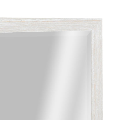 Foxglove Dresser Mirror Vanity Dressing Table Mountain Ash Wood Frame - White - Cosy Abode
