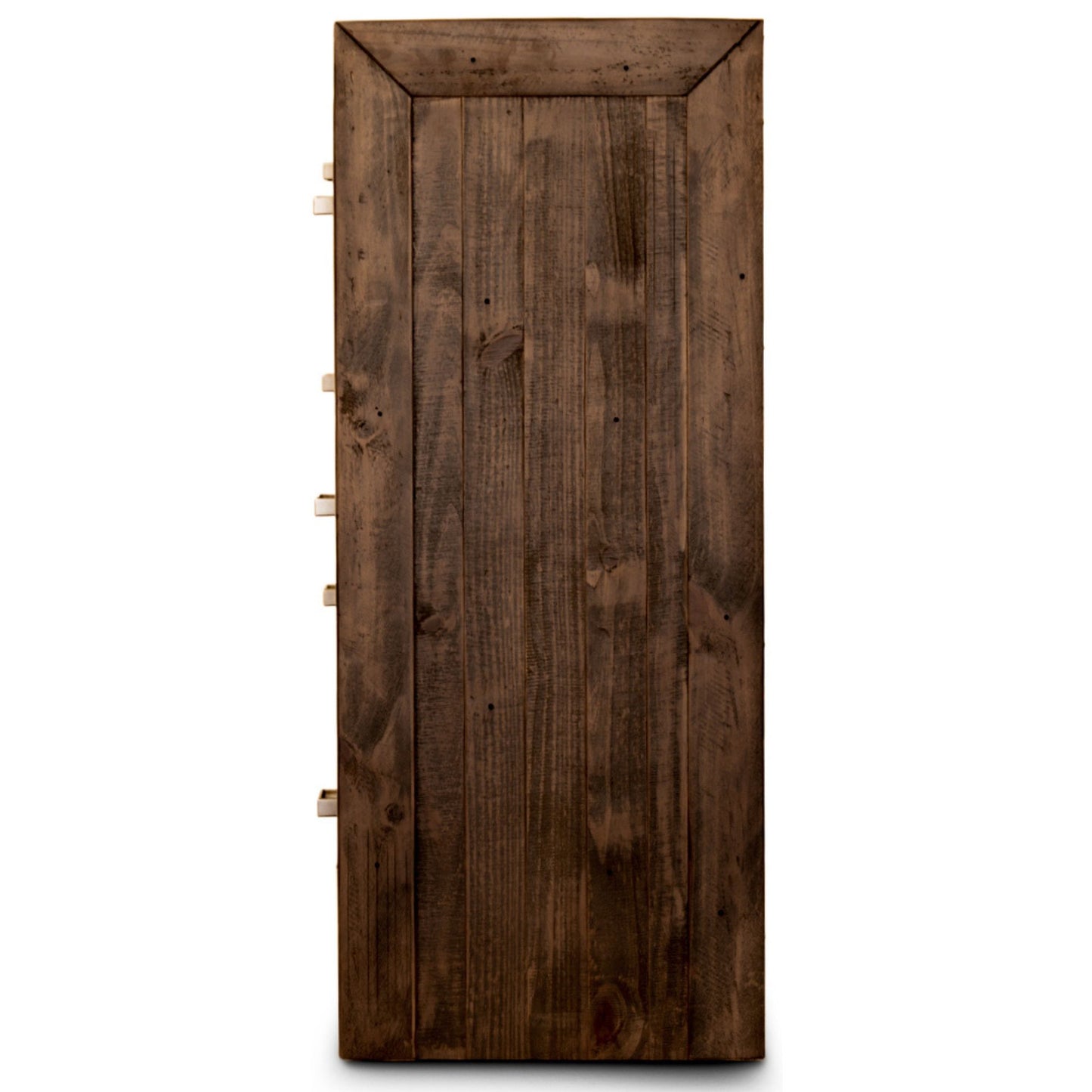 Catmint Tallboy 7 Chest of Drawers Pine Wood Bed Storage Cabinet - Grey Stone - Cosy Abode
