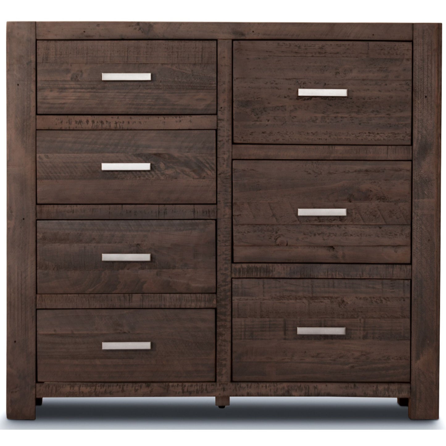 Catmint 4pc King Bed Suite Bedside Tallboy Bedroom Furniture Package Grey Stone - Cosy Abode