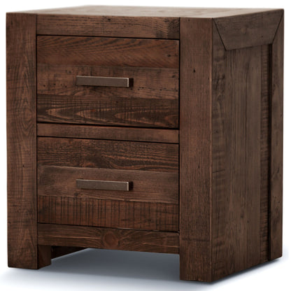 Catmint 4pc King Bed Suite Bedside Tallboy Bedroom Furniture Package Grey Stone - Cosy Abode