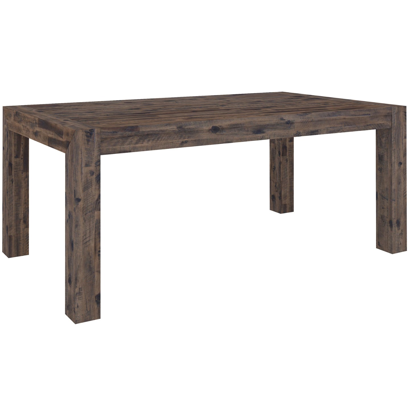 Catmint 7pc Dining Set 180cm Table with 6 Solid Wood Fabric Chair - Cosy Abode