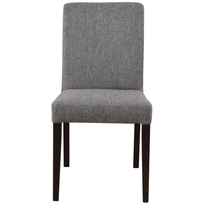 Catmint 9pc Dining Set 210cm Table with 8 Solid Wood Fabric Chair - Cosy Abode