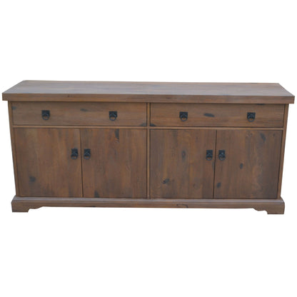 Florence  Buffet Table 180cm 2 Door 4 Drawer Solid Mango Timber Wood - Cosy Abode