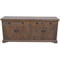 Florence  Buffet Table 180cm 2 Door 4 Drawer Solid Mango Timber Wood - Cosy Abode