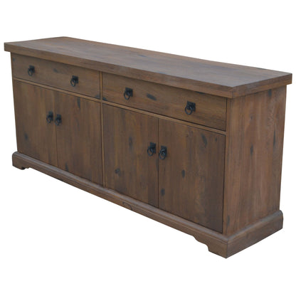 Florence  Buffet Table 180cm 2 Door 4 Drawer Solid Mango Timber Wood - Cosy Abode