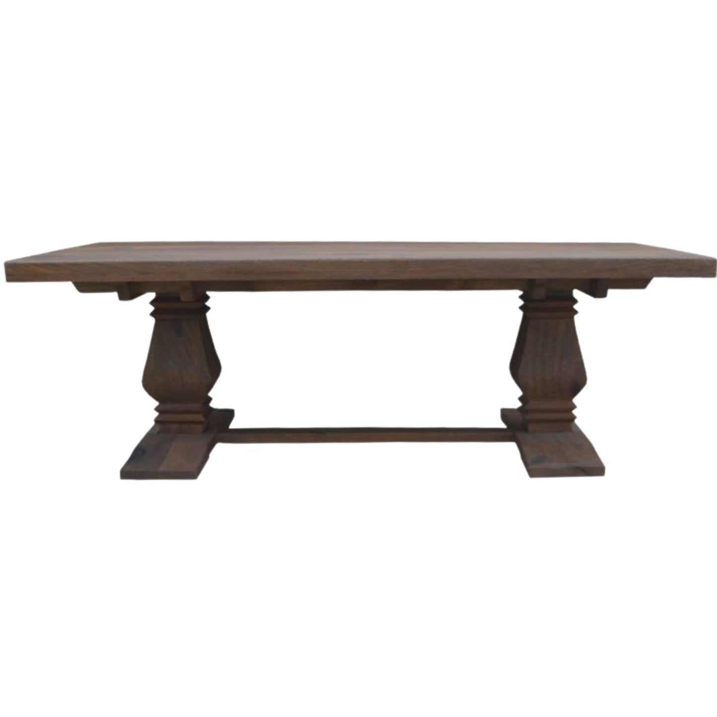 Florence  Coffee Table 140cm Pedestal Solid Timber Wood French Provincial - Cosy Abode