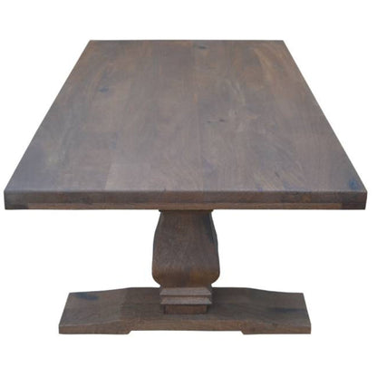 Florence  Coffee Table 140cm Pedestal Solid Timber Wood French Provincial - Cosy Abode