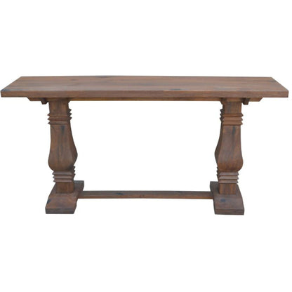 Florence  Console Hall Entrance Table 160cm Pedestal Timber French Provincial - Cosy Abode