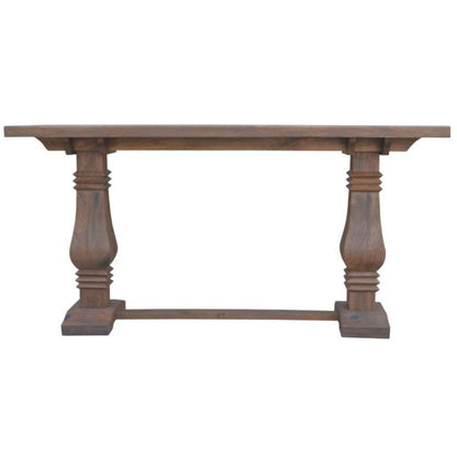 Florence  Console Hall Entrance Table 160cm Pedestal Timber French Provincial - Cosy Abode