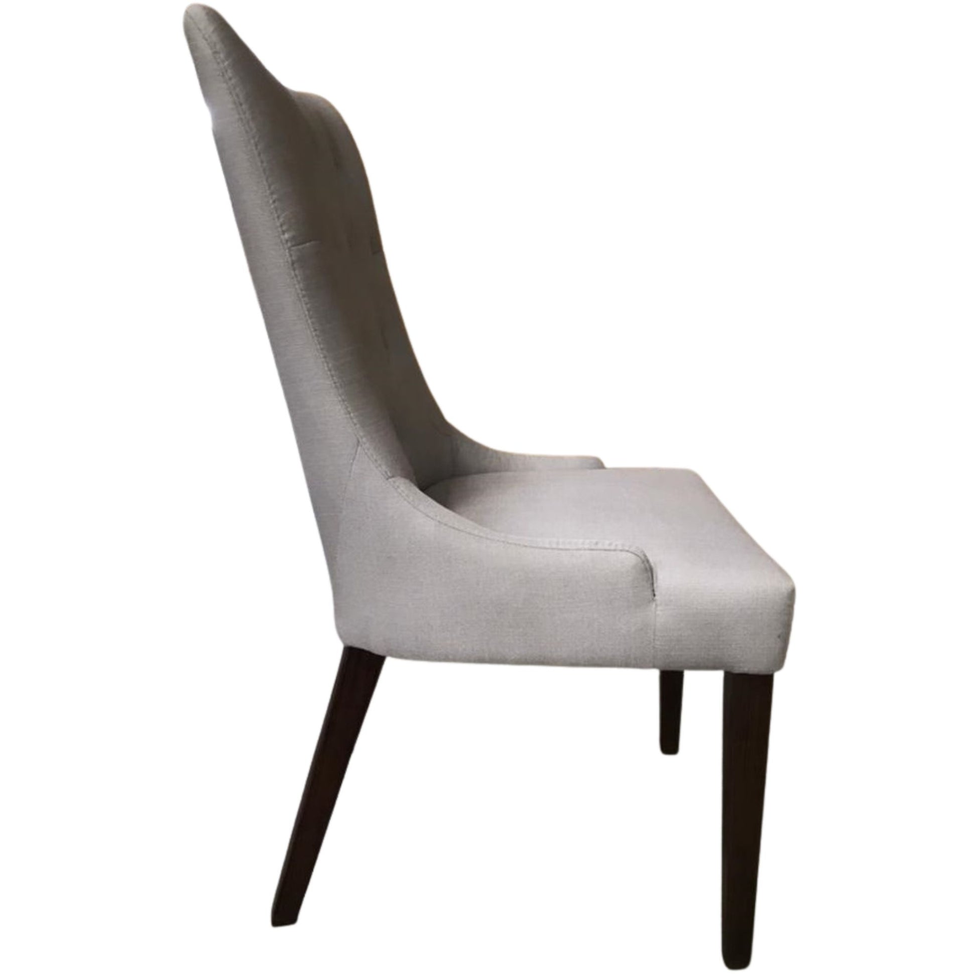 Florence  Set of 6 Fabric Dining Chair French Provincial Solid Timber Wood - Cosy Abode