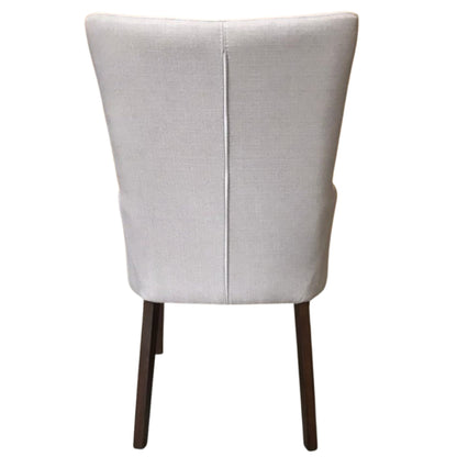Florence  Set of 3 Carver Fabric Dining Chair French Provincial Solid Timber - Cosy Abode