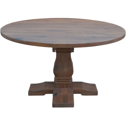Florence  5pc Round Dining or Breakfast Table Set 135cm with 4 French Provincial Chairs - Cosy Abode