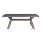Byron Outdoor PolyCement Top Coffee Table Grey - Cosy Abode