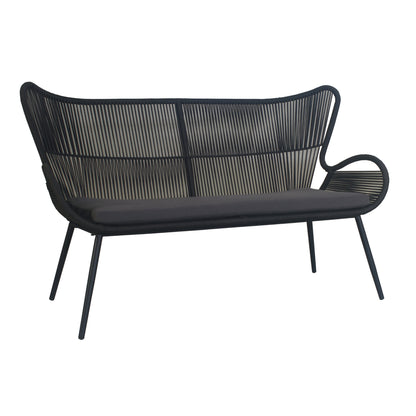 Cairns 4pc Outdoor Sofa Set with Cement Top Coffee Table - Cosy Abode