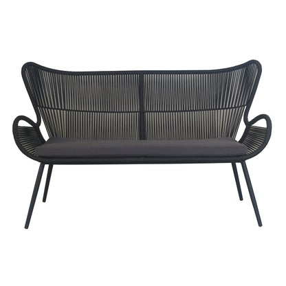Cairns 4pc Outdoor Sofa Set with Cement Top Coffee Table - Cosy Abode